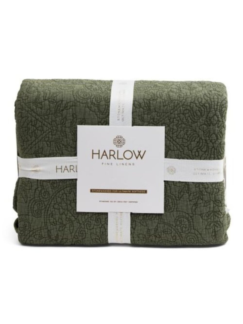 HARLOW Washed Embroidered Quilt